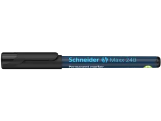 Permanent marker Schneider Maxx 240 rond 1-2mm zwart - 2