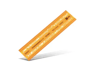 Lettersjabloon Standardgraph H-profiel middelschrift type B 3,5mm - 3
