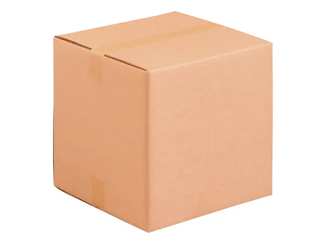 Boîte américaine pliable Double cannelure BC Brun 450x450x450mm 10pc
