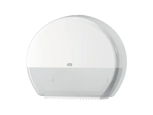 Tork 554000 T1 Jumbo Toiletpapier Dispenser Elevation Wit