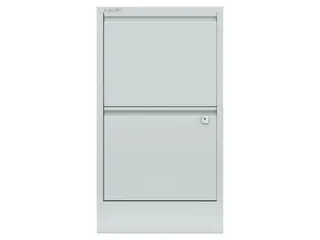 hangmappenkast,HxBxD 672x413x400mm,2hangmappenframes,romp lichtgrijs - 1