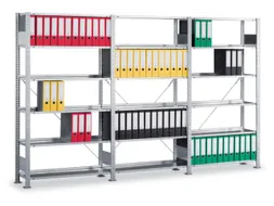 Magazijnstelling Complete Aanbieding 1xbasis-2x Aanbouwstelling Inhaak