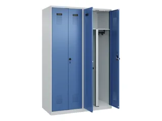 PBM-locker,HxBxD 1850x1200x500mm,4vak,vak B 300mm,draaigrendel - 1