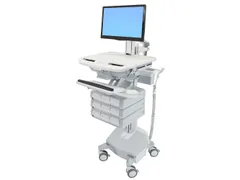 Medische Trolley StyleView Cart met LCD Pivot LiFe Powered 9 Laden