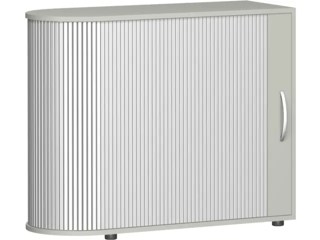 jaloeziedeurkast,HxBxD 830x1000x400mm,1xhouten vloer,2 OH,romp RAL7035