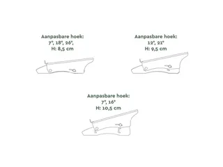 Documenthouder Verstelbaar A3 Transparant Acryl - 2
