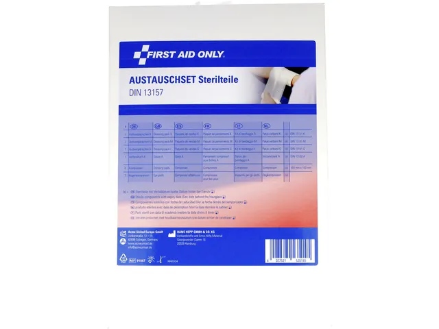 Vervangingsset First Aid Only steriele gaasjes