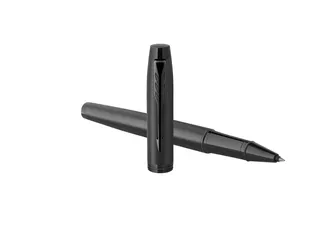 Rollerpen Parker IM Monochrome Matt Black PVD Fijn Zwarte inkt - 4