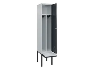 locker voor scheiding van kleding,HxBxD 2120x400x815mm,1vak - 2