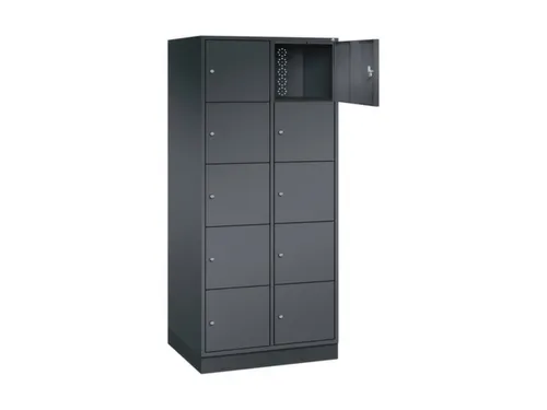 grootvolume-lockersysteem,HxBxD 1950x820x600mm,2x5vakken,cil.-slot