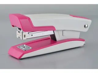 Nietmachine Kangaro Pro-45/S Inspiro roze/wit max 30vel, 24/6 nieten - 1