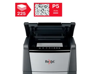 Papiervernietiger Rexel Optimum Auto+ 225M P-5 snippers 2x15mm - 6