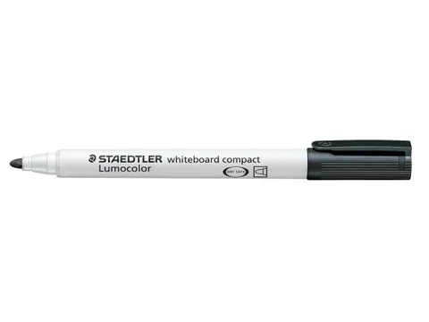 whiteboardmarker Lumocolor Compact zwart 2mm
