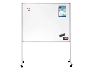 Multiboard mobile XL Met Blauw Prikbord 120x150cm - 2