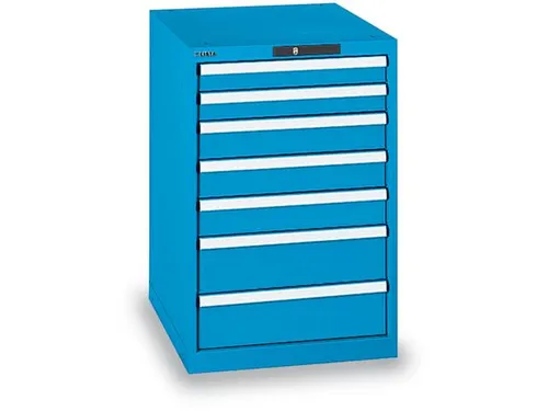 Ladenkast Key 850x564x725mm 7laden 75kg Ral5012