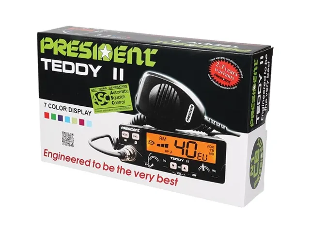 Cb-Radiostation (AM/FM) President Teddy II - 40 Kanalen