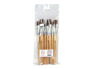 Kwast Qrea synthetisch set à 11 breedtes - 1