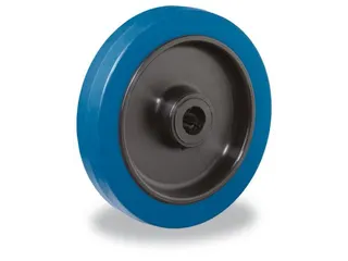 Wiel Elastische Band Kunststof-Velg Øxb 125X50Mm Draagvermogen 300Kg - 1