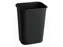 Rechthoekige afvalbak 39 Liter Zwart