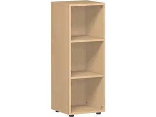 kantoorstelling,HxBxD 1100x400x400mm,2xhouten vloer,3ordnerhoogtes - 1