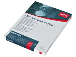 Overheadprojector transparanten Nobo voor inkjetprinters 50 stuks