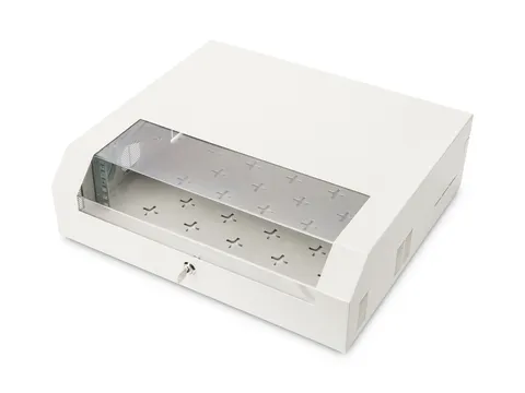 Digitus SOHO Slim Serverkast 3U draaibaar 145x525x475mm Grijs