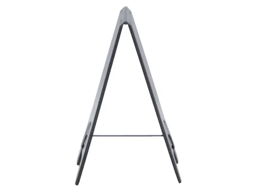 Krijtbord securit mini tafel 17x5cm set 5 stuks zwart
