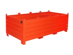 Systeem-Stapelcontainer Rood 850x2400x1200mm 2250kg Inhoud 2m³