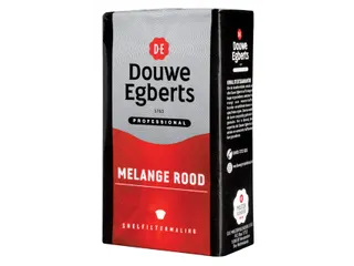 Koffie Douwe Egberts snelfiltermaling Melange Rood 250gr - 3