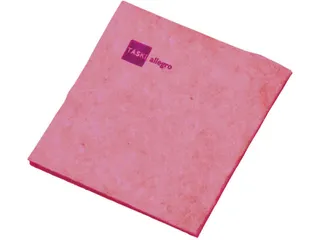 Allegro reinigingsdoek rood 38x40cm, pak van 25 stuks - 1