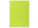 Cahier spirale A4 72 feuilles Ligné couverture PP Assorti