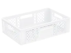 Euronorm Stapelkrat Hxlxb 170x600x400mm 33liter Open Wit