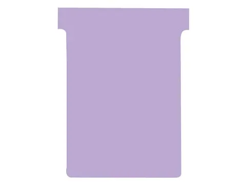 Nobo T-Planbordkaarten Index 3 120x92mm Violet