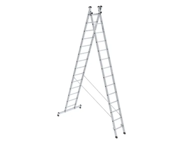 multifunctionele reformladder,2x14,sporten,balk L 6,98m,aluminium