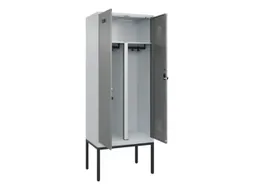 PBM-locker,HxBxD 2120x800x500mm,2vak,vak B 400mm,draaigrendel