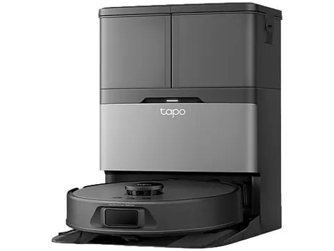 TAPO RV50 Pro Omni Robotstofzuiger met dweilfunctie Zwart