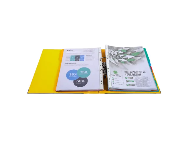 Ordner PP Prem'Touch A4 maxi 50mm Assorti