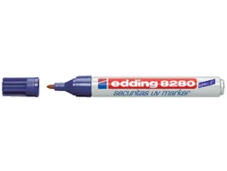 Viltstift edding 8280 UV rond onzichtbaar 1.5-3mm op blister