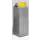 Afvalverzamelaar Zelfblussend 89 Liter 1045X320X320Mm Klemring Geel