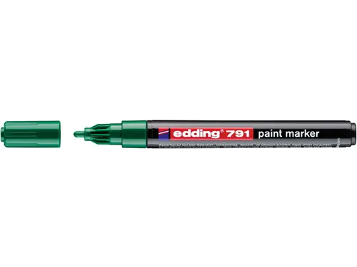 Paintmarker edding 791 alcoholbasis 1-2mm groen