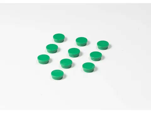 Memomagneten Smit Visual Rond 20mm Groen 10 stuks
