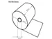 Rouleau caisse 57mmx74m Ø12mm thermique