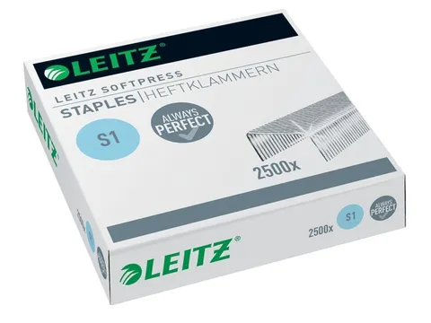 Nieten Leitz S1 Softpress verzinkt 2500 stuks