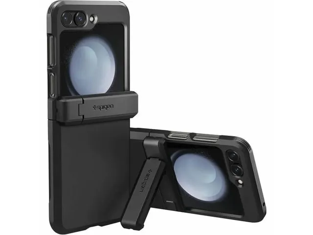 Spigen Case ACS06227 Galaxy Flip 2023 Tough Armor zwart