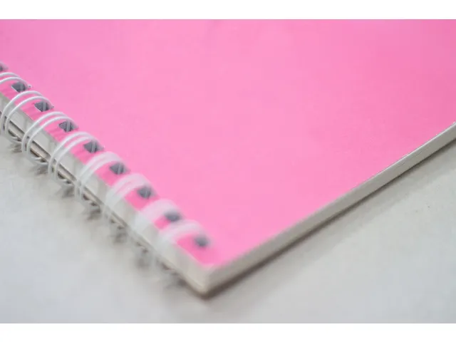Plakboek Kangaro A5+ 120 grams 40 vel, voorkant roze