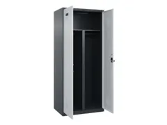 PBM-locker,HxBxD 1850x800x500mm,2vak,vak B 400mm,draaigrendel