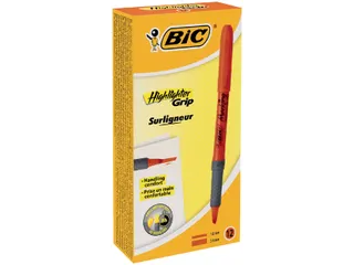 Markeerstift Bic Highlighter Grip Oranje - 2