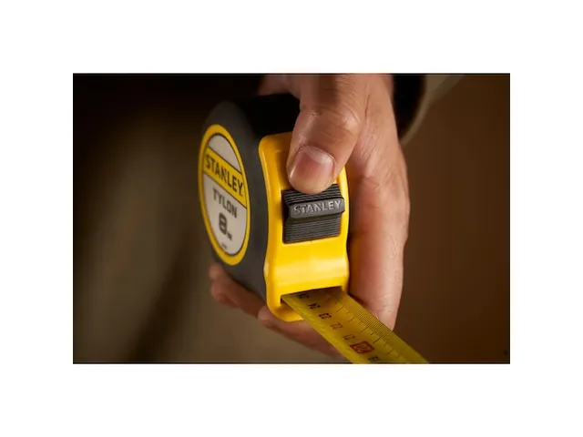 Tylon Rolmeter 25mm x 8m Met Broekklem