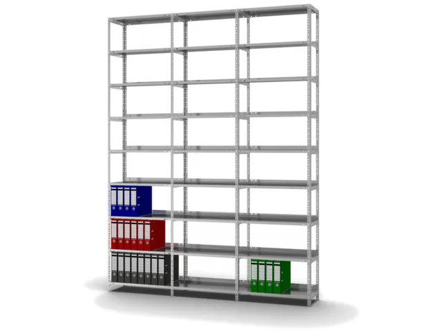 rayonnage pour classeurs,rayonnage suivant,HxlxP 2900x750x600mm
