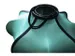 Lanterne Nextime Lumi 40 cm tissu turquoise